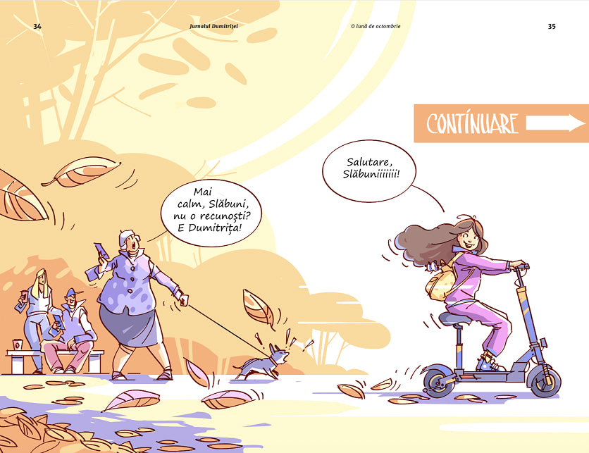 Jurnalul Dumitriței: o lună de octombrie