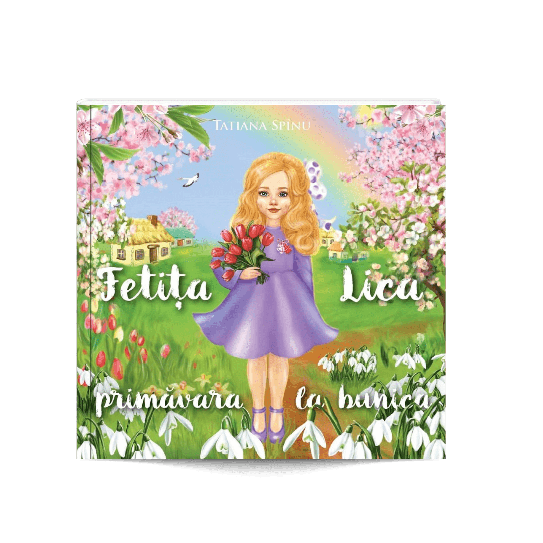 Fetita Lica primavara la bunica