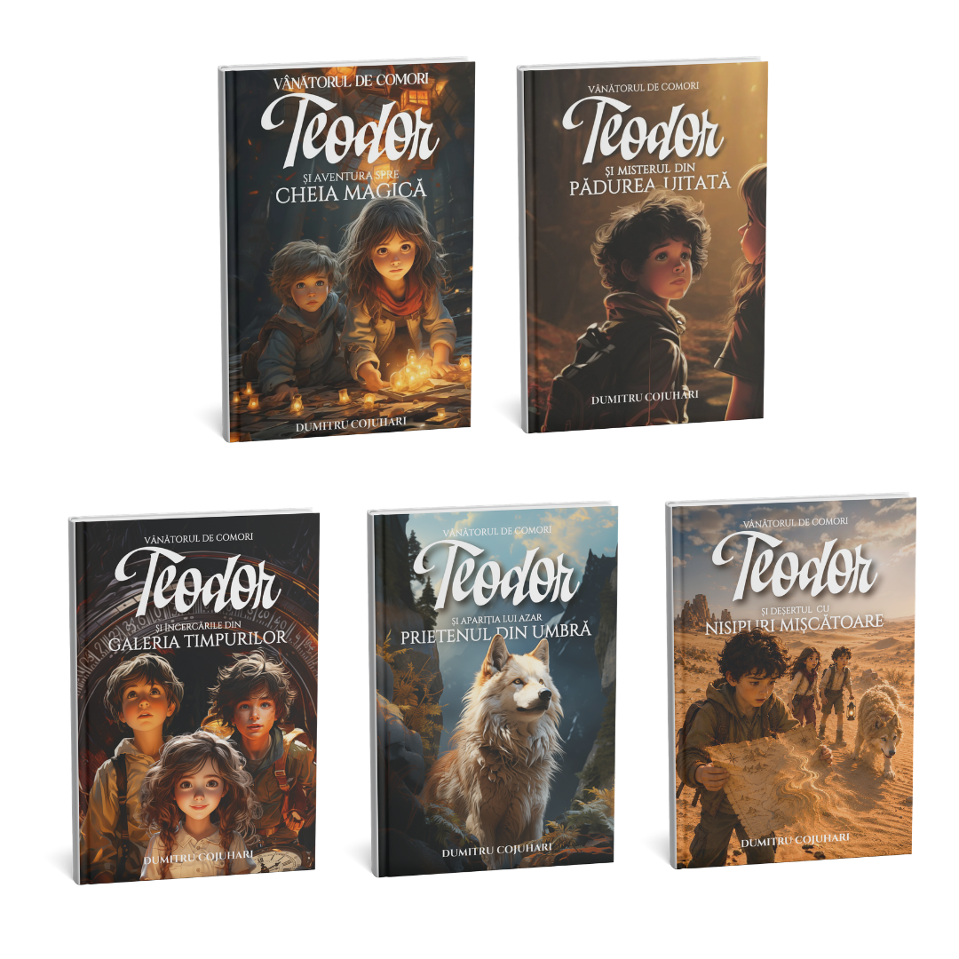 Set 5 volume „Vânătorul de Comori”