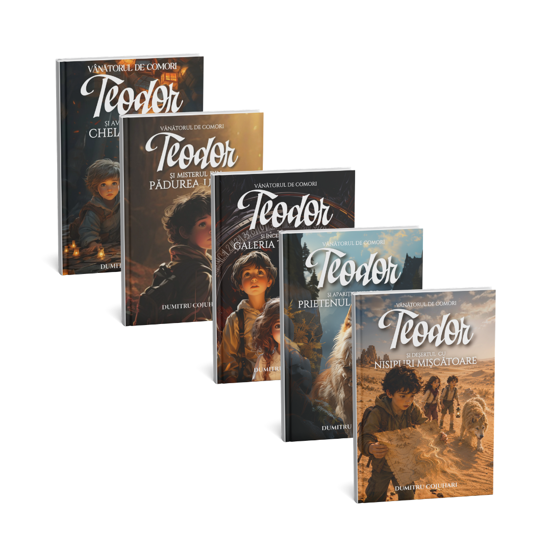Set 5 volume „Vânătorul de Comori”
